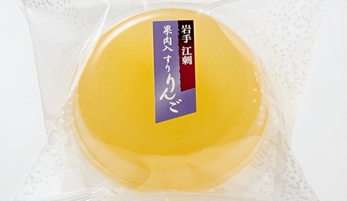 江刺果肉入すりりんごゼリー