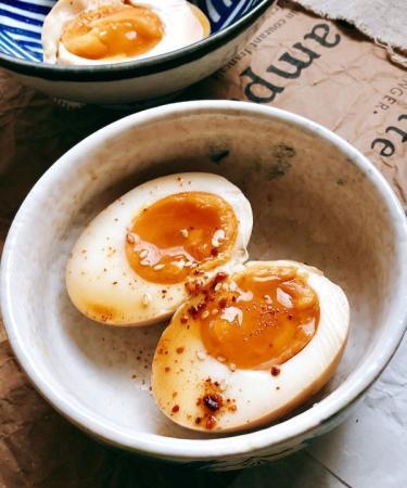 溏心蛋作法